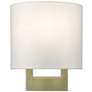 2_Livex Lighting Allison 8" wide 1-Light Antique Brass ADA Wall Sconce
