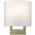 Livex Lighting Allison 8" wide 1-Light Antique Brass ADA Wall Sconce