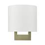 3_Livex Lighting Allison 8" wide 1-Light Antique Brass ADA Wall Sconce more views