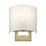 4_Livex Lighting Allison 8" wide 1-Light Antique Brass ADA Wall Sconce more views