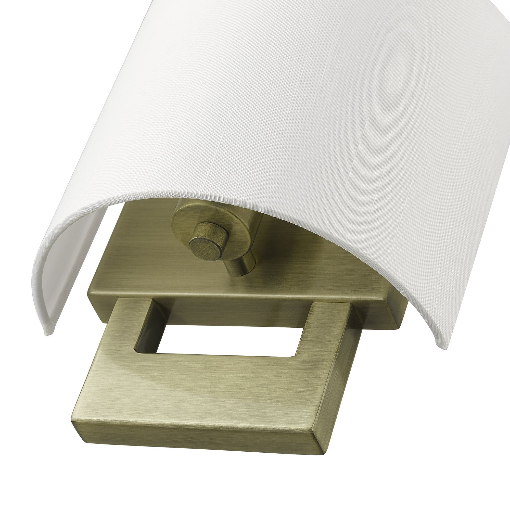 Livex Lighting Allison 8" wide 1-Light Antique Brass ADA Wall Sconce