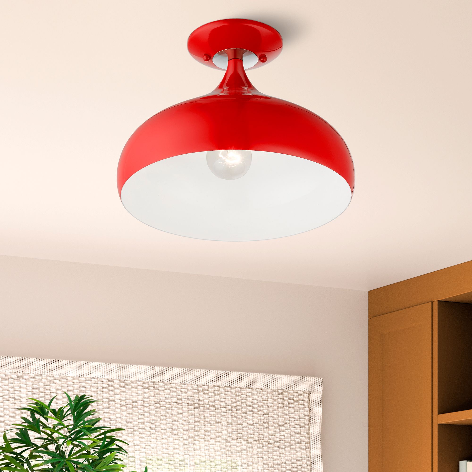 Livex Lighting Amador Red Collection