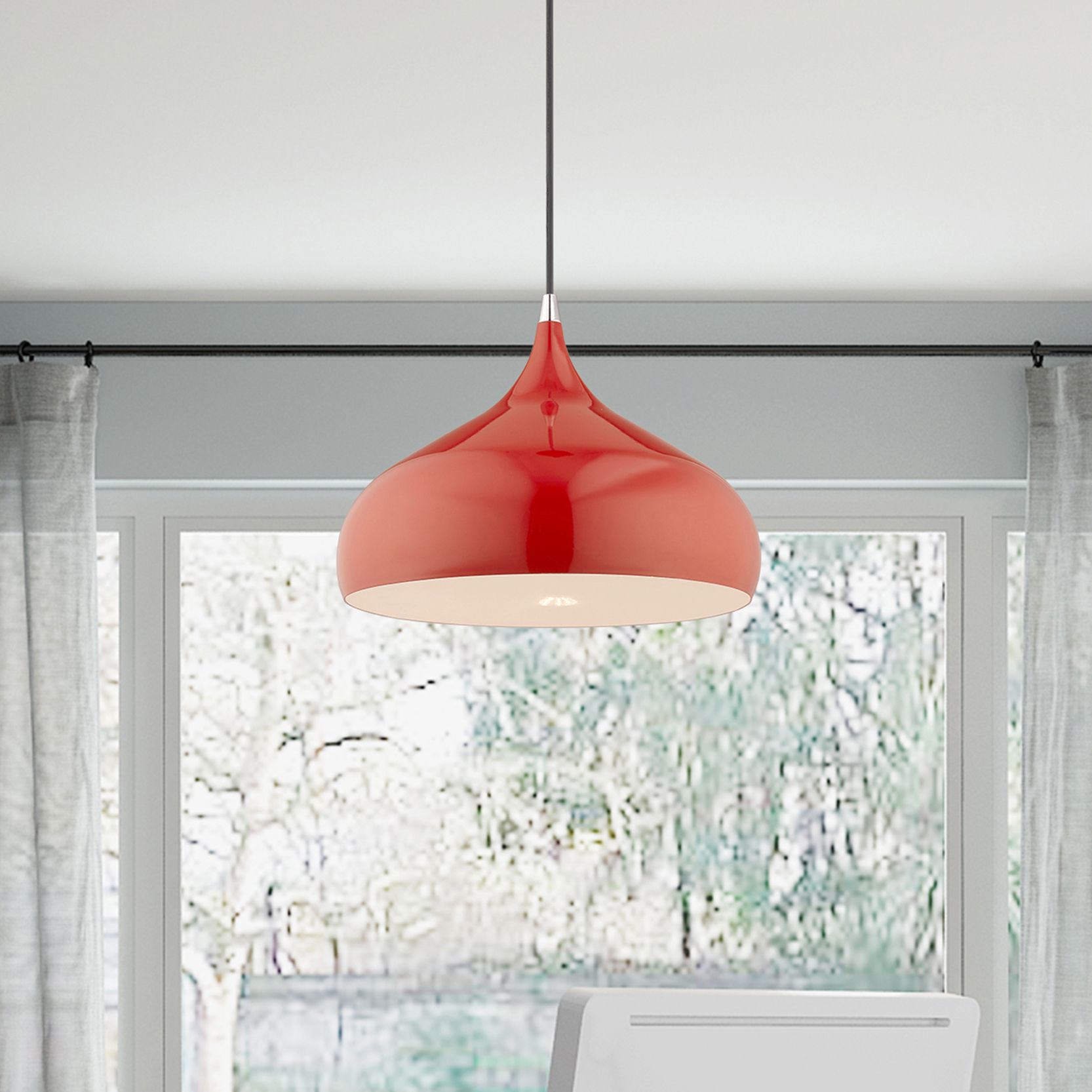 Livex Lighting Amador Red Collection