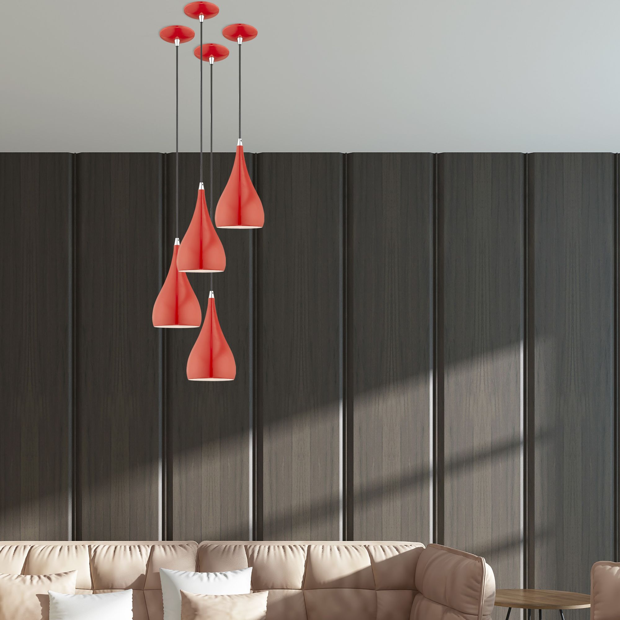Livex Lighting Amador Red Collection