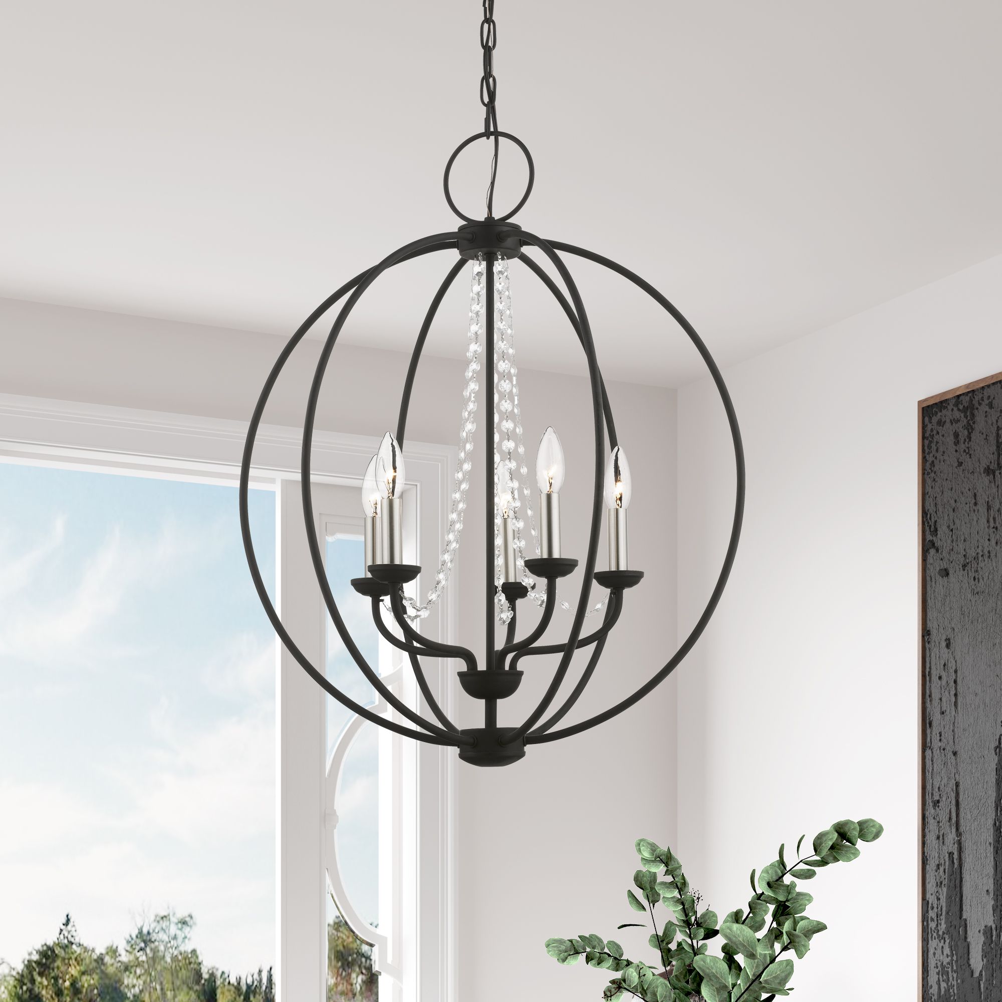 Livex Lighting Arabella Black Collection