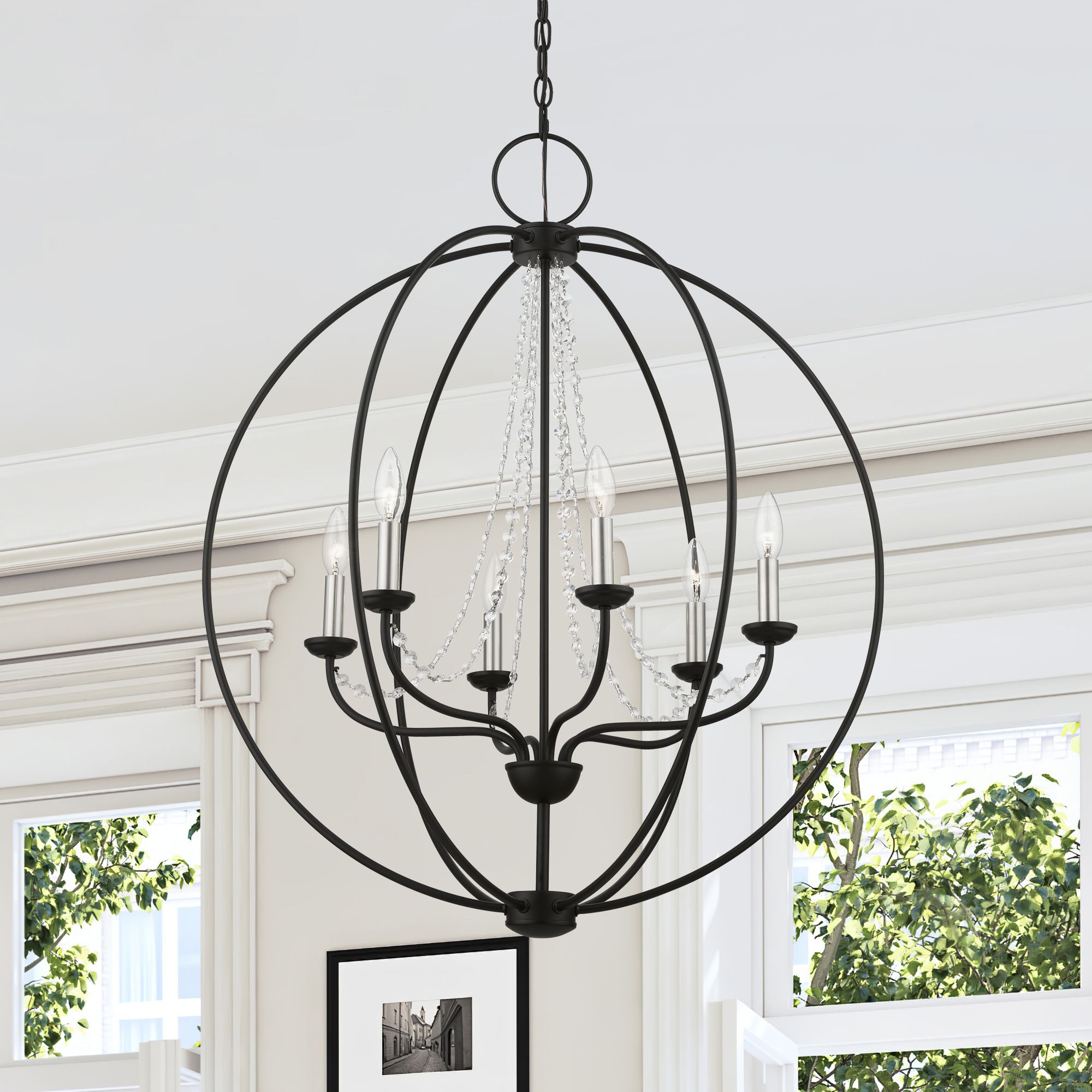 Livex Lighting Arabella Black Collection