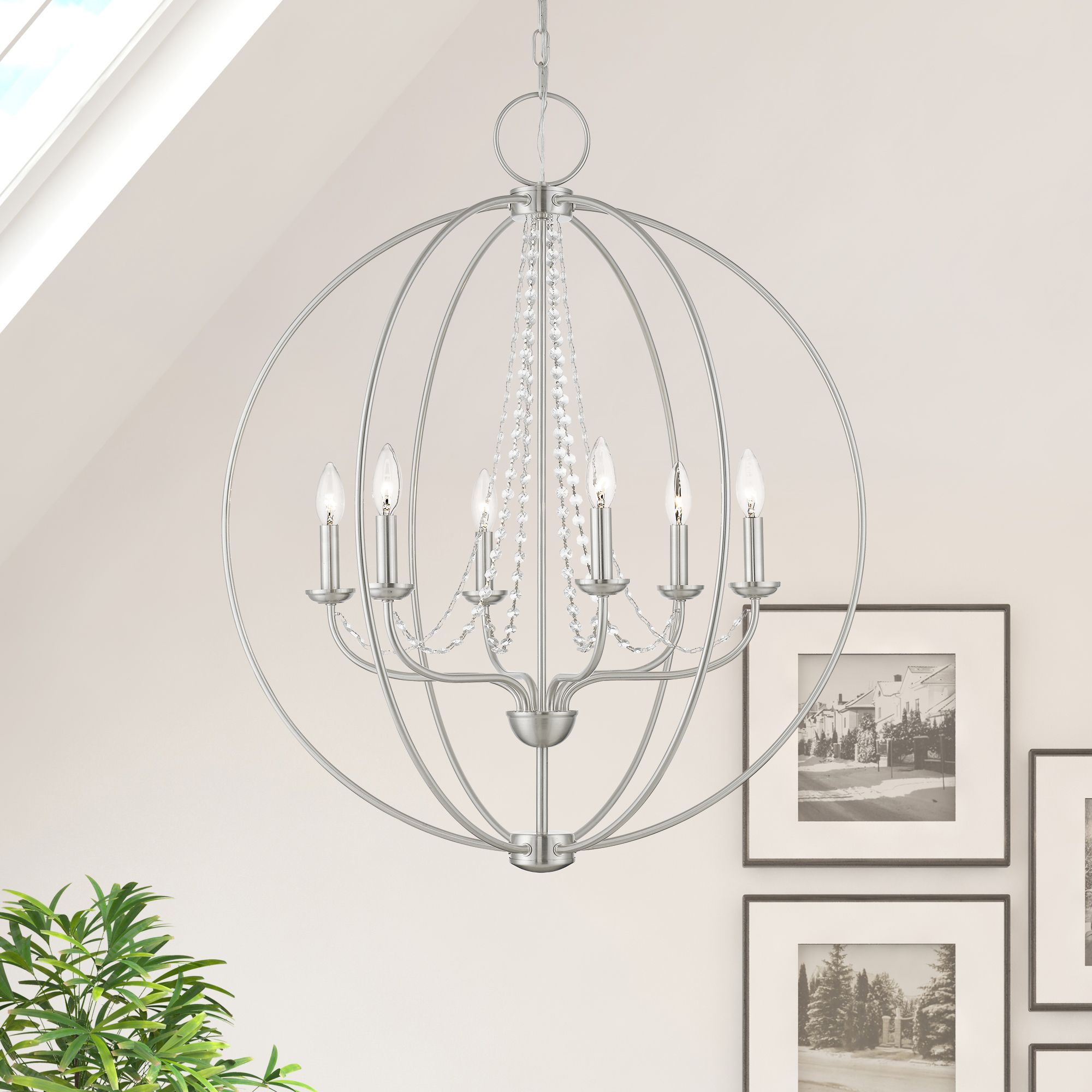 Livex Lighting Arabella Brushed Nickel Collection