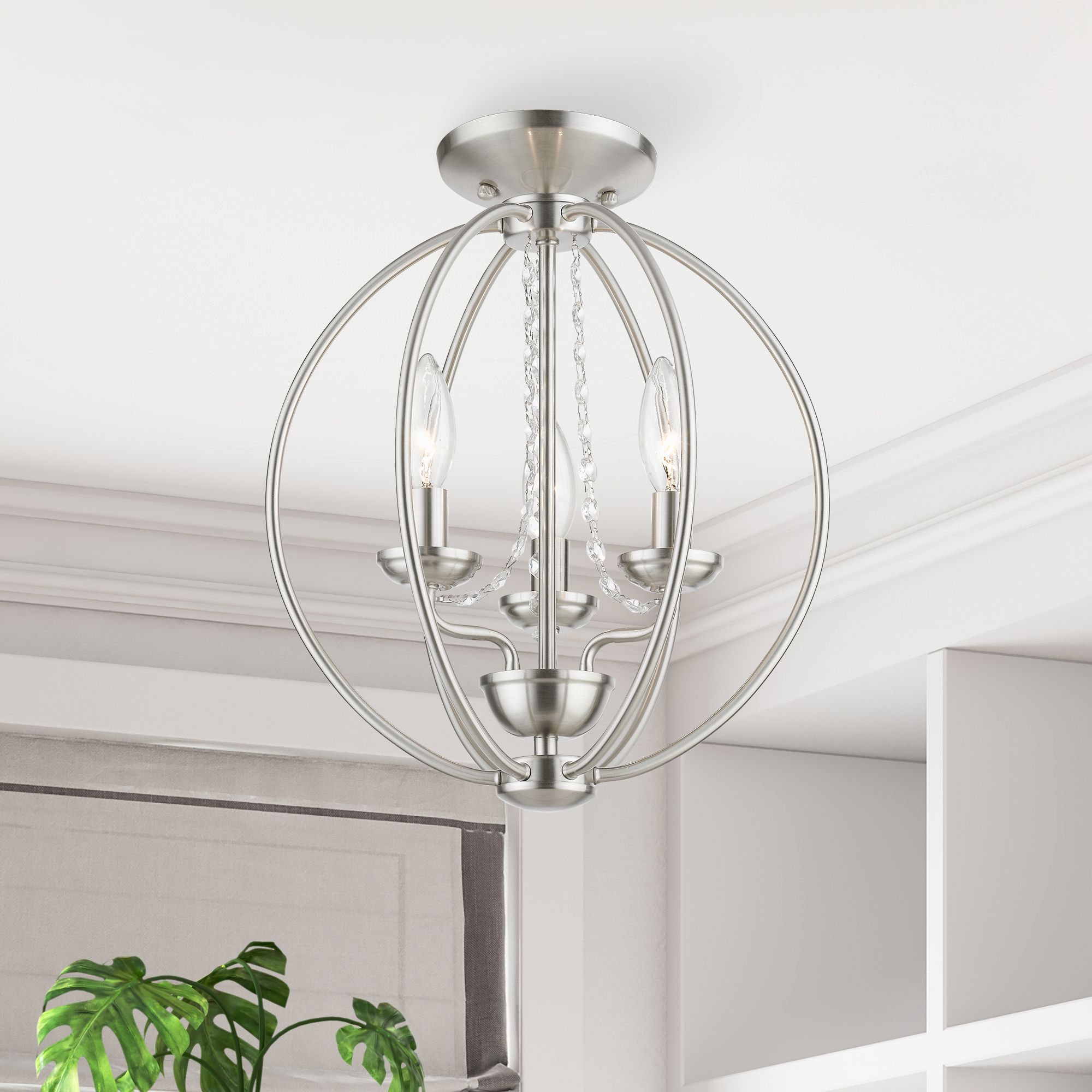 Livex Lighting Arabella Brushed Nickel Collection