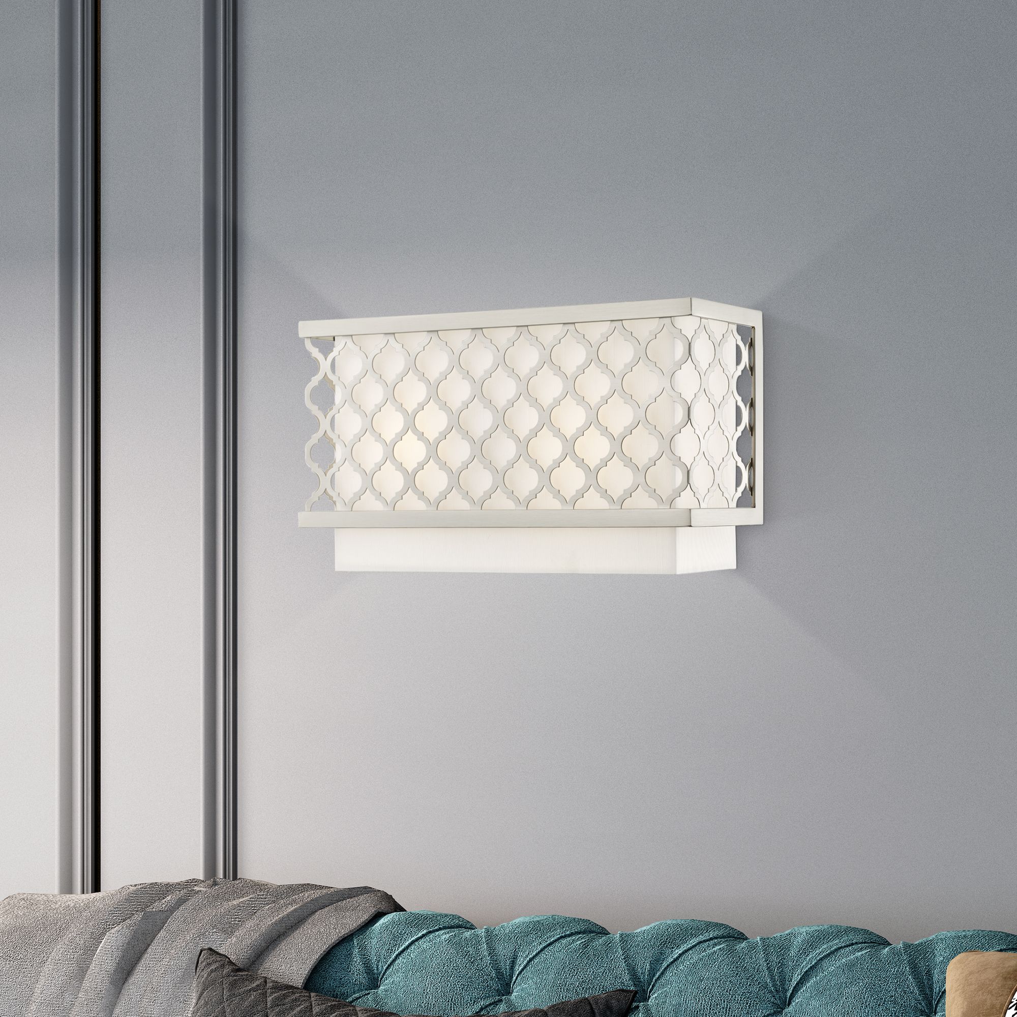 Livex Lighting Arabesque Silver Collection