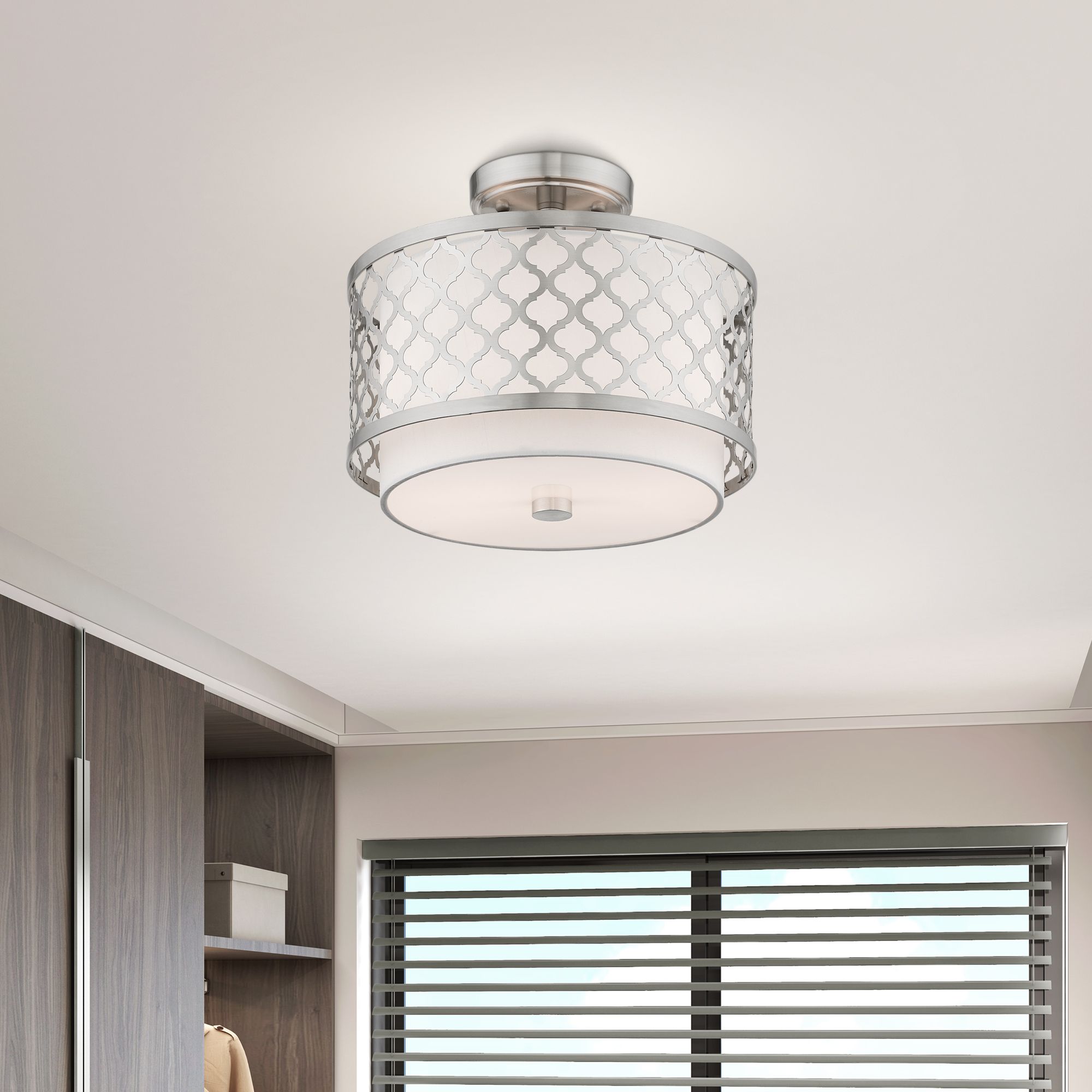 Livex Lighting Arabesque Silver Collection