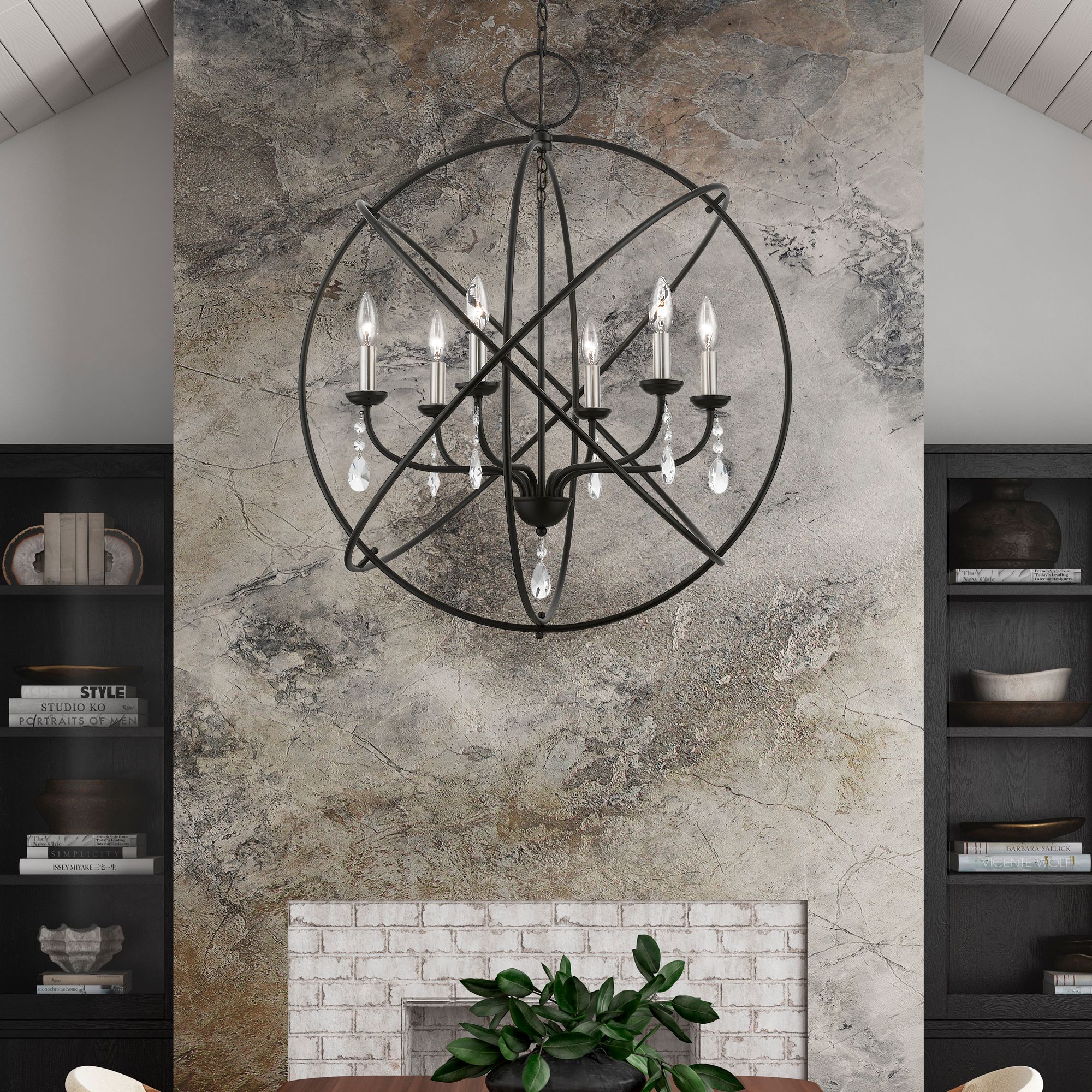 Livex Lighting Aria Black Collection