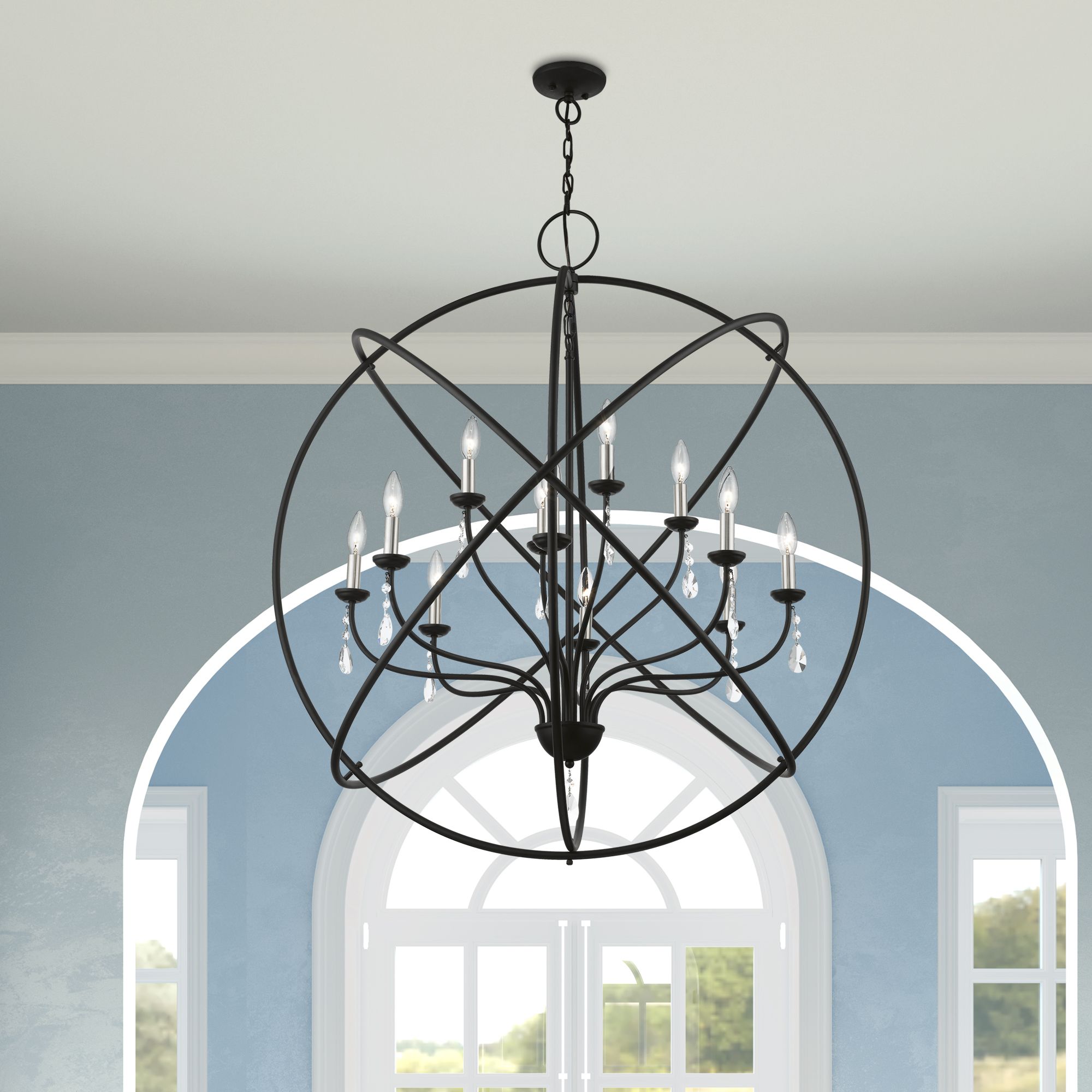 Livex Lighting Aria Black Collection