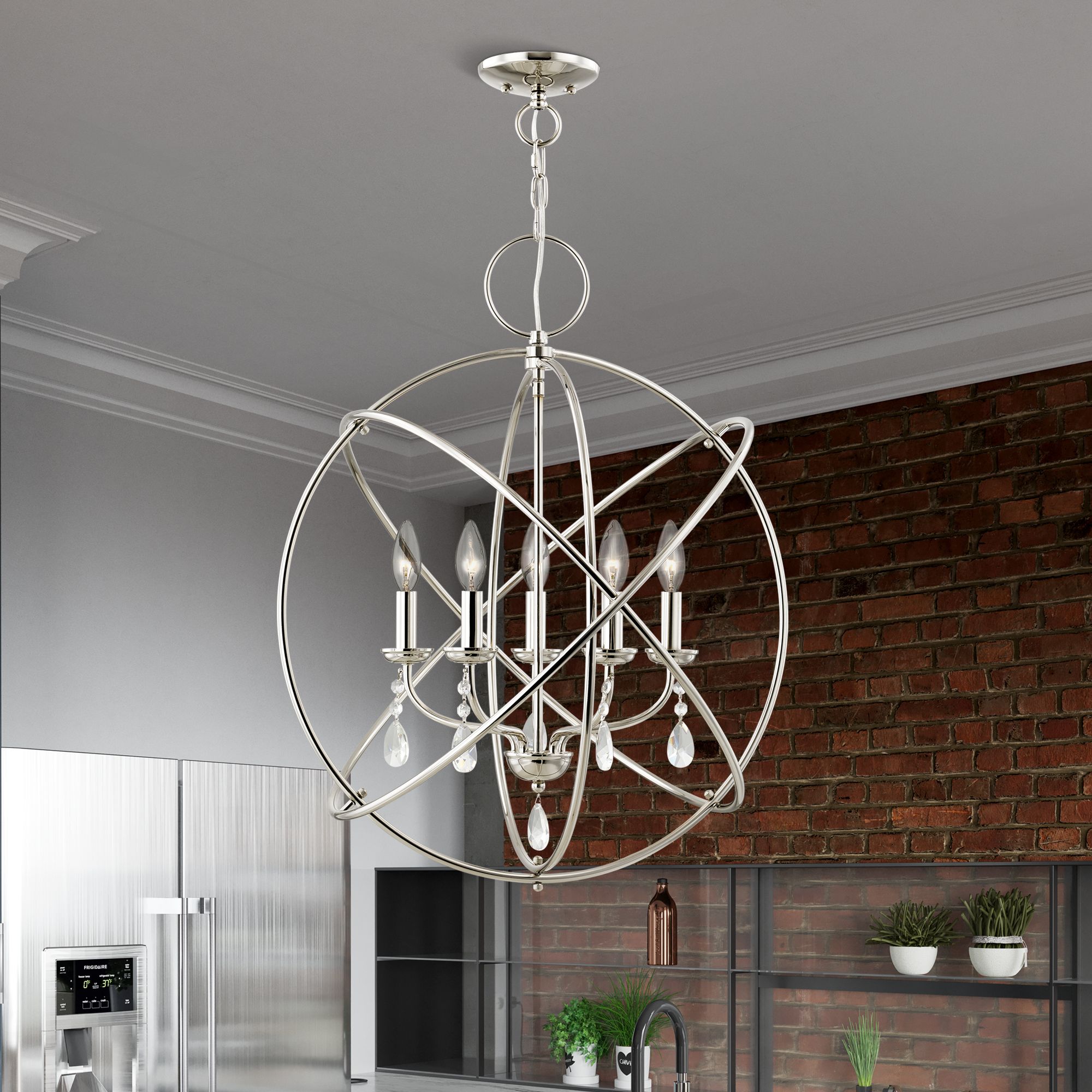Livex Lighting Aria Silver Collection