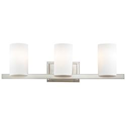 Livex Lighting Astoria 26" Wide 3-Light Brushed Nickel Vanity Light