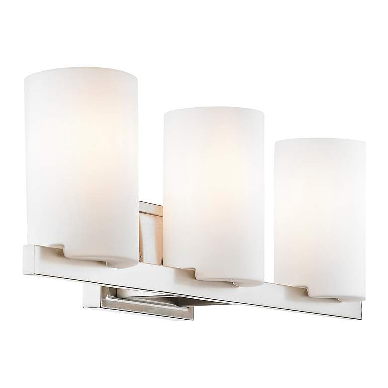 Image 7 Livex Lighting Astoria 26" Wide 3-Light Brushed Nickel Vanity Light more views