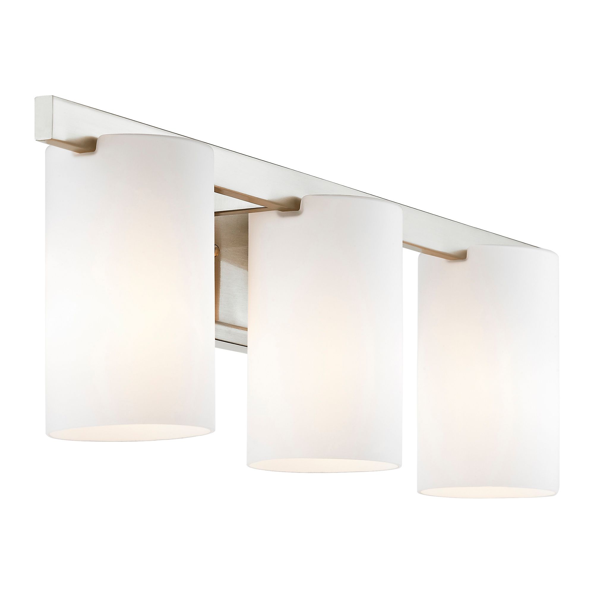 Livex Lighting Astoria 26" Wide 3-Light Brushed Nickel Vanity Light