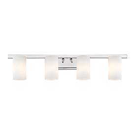 Image5 of Livex Lighting Astoria 35" 4-Light Polished Chrome Modern Bath Light more views