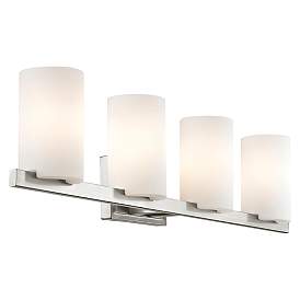 Image5 of Livex Lighting Astoria 35" Wide 4-Light Brushed Nickel Vanity Light more views