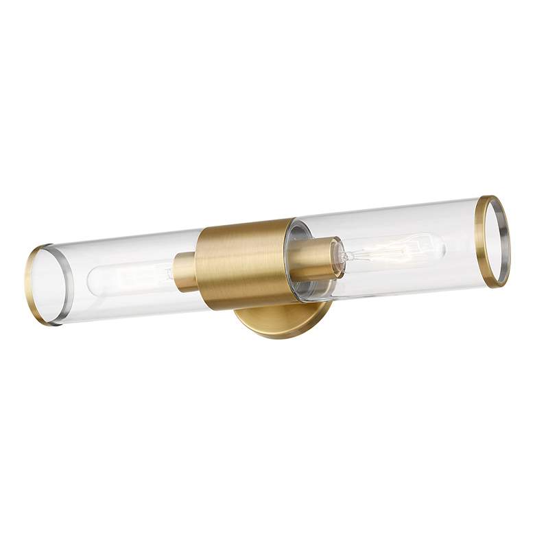 Image 6 Livex Lighting Bancroft 18 1/2" High Antique Brass ADA Wall Sconce more views