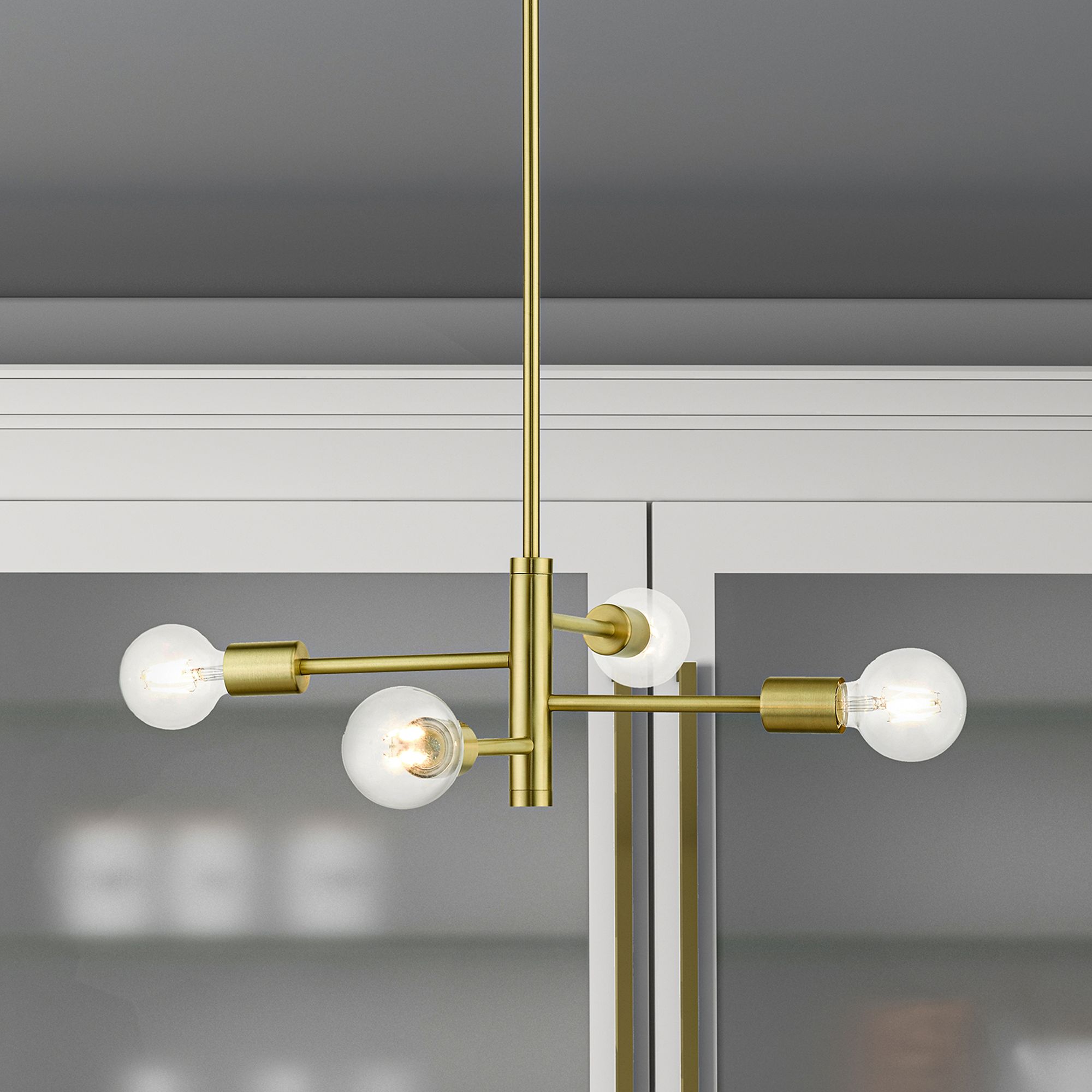 Livex Lighting Bannister Brass - Antique Brass Collection