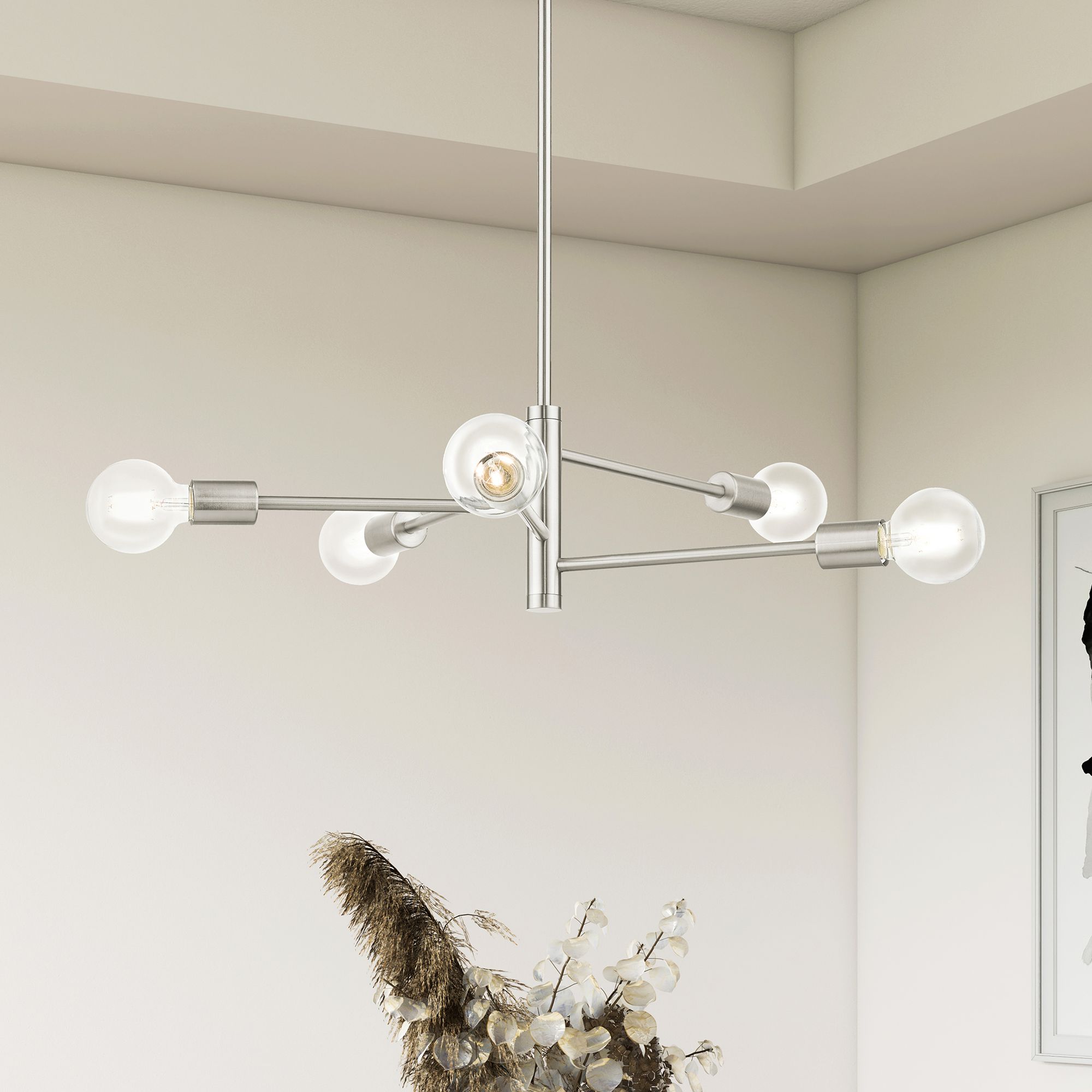 Livex Lighting Bannister Silver Collection