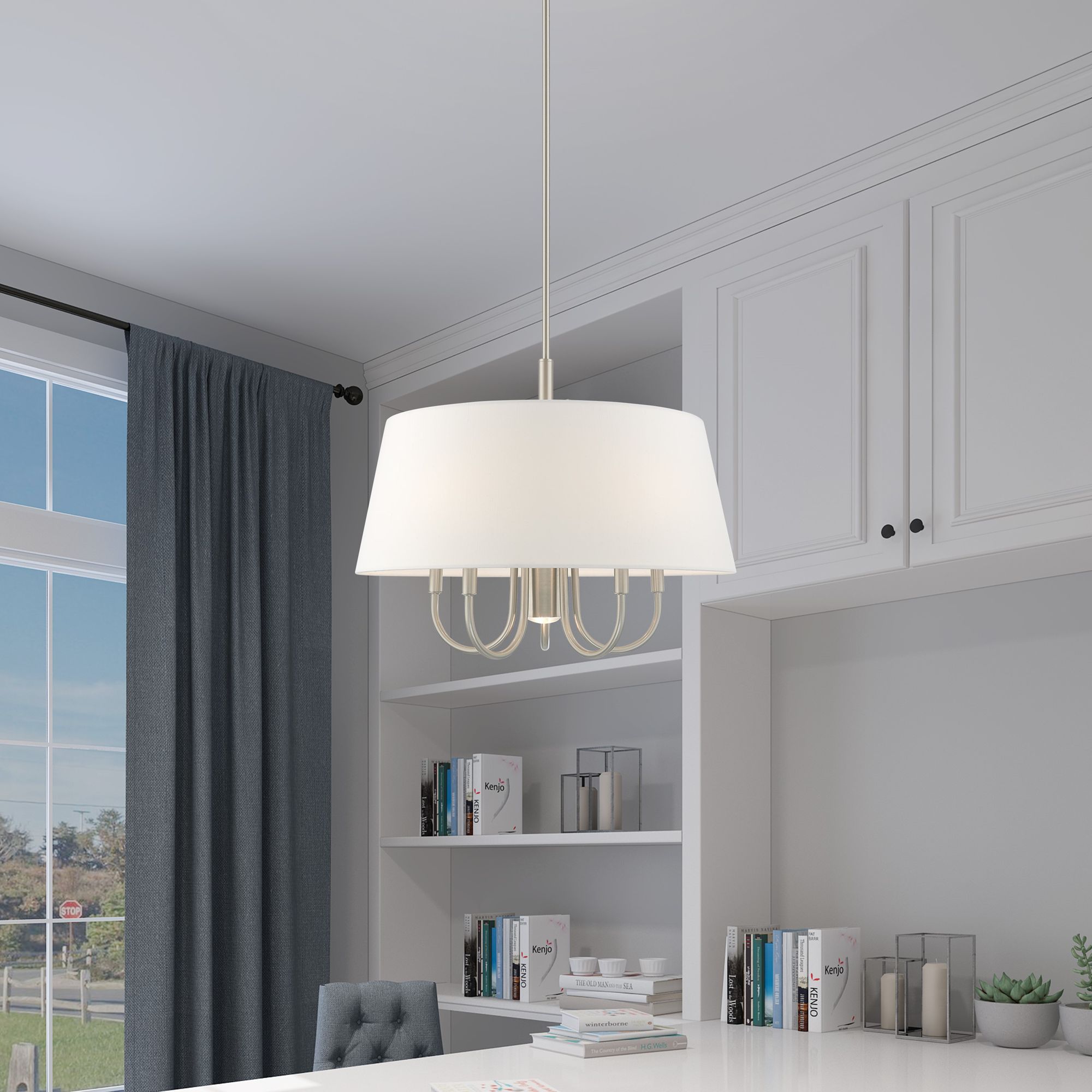 Livex Lighting Belclaire Brushed Nickel Collection