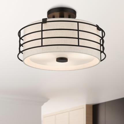 Livex Lighting Blanchard Brown Collection