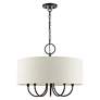 4_Livex Lighting Blossom 22" Wide English Bronze Drum Pendant Light more views