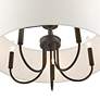 7_Livex Lighting Blossom 22" Wide English Bronze Drum Pendant Light more views