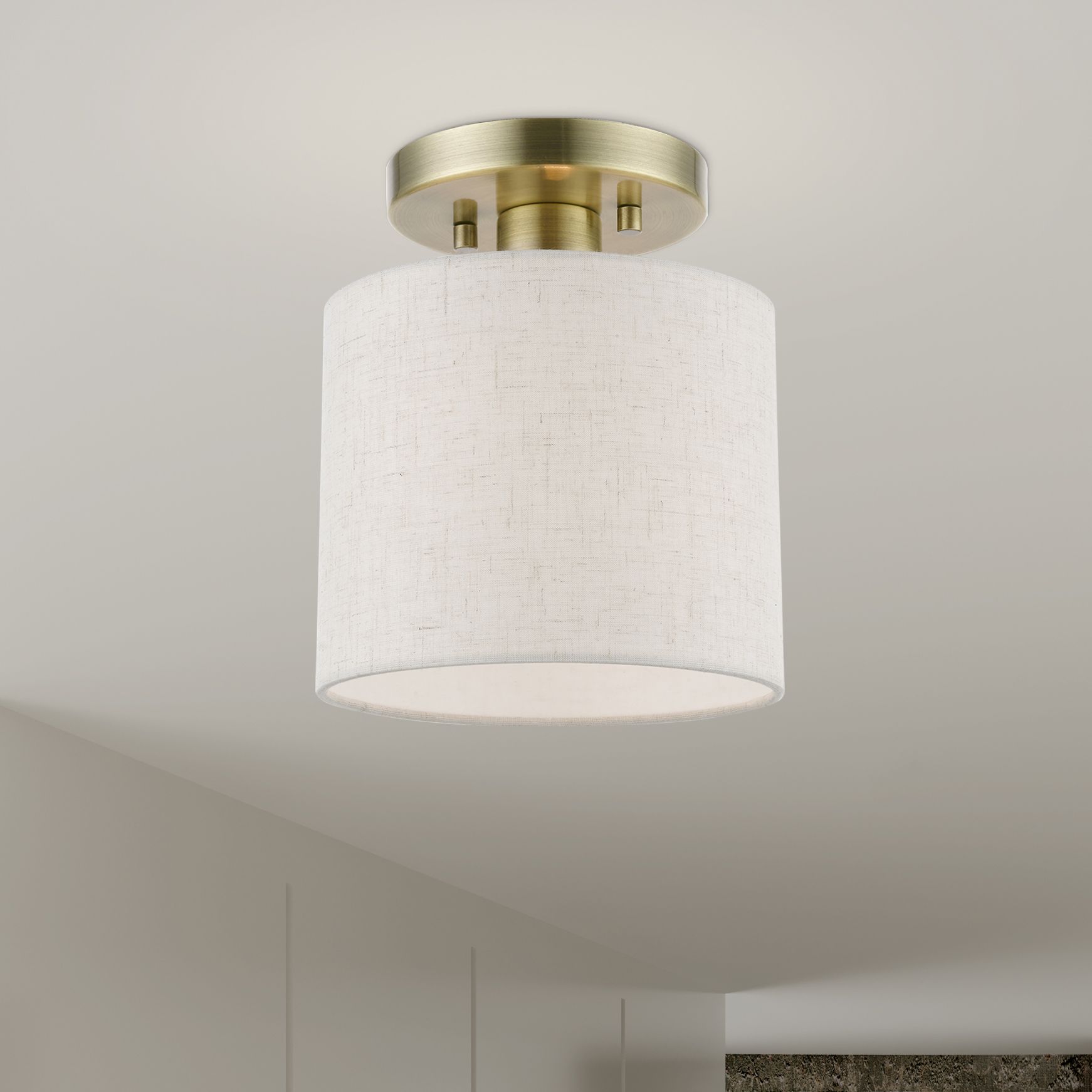 Livex Lighting Blossom Brass - Antique Brass Collection