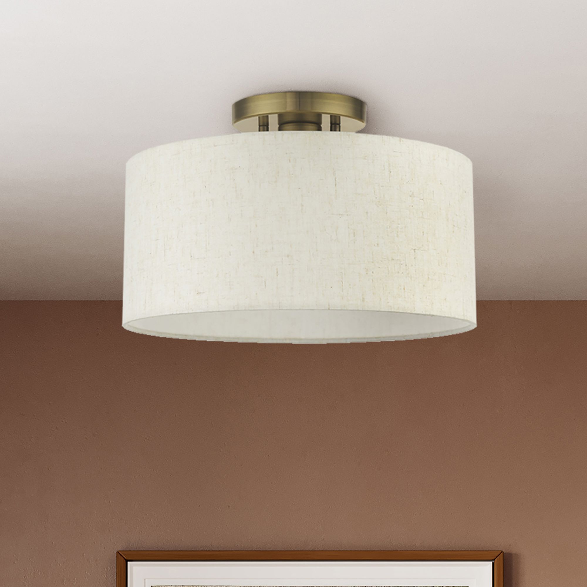 Livex Lighting Blossom Brass - Antique Brass Collection