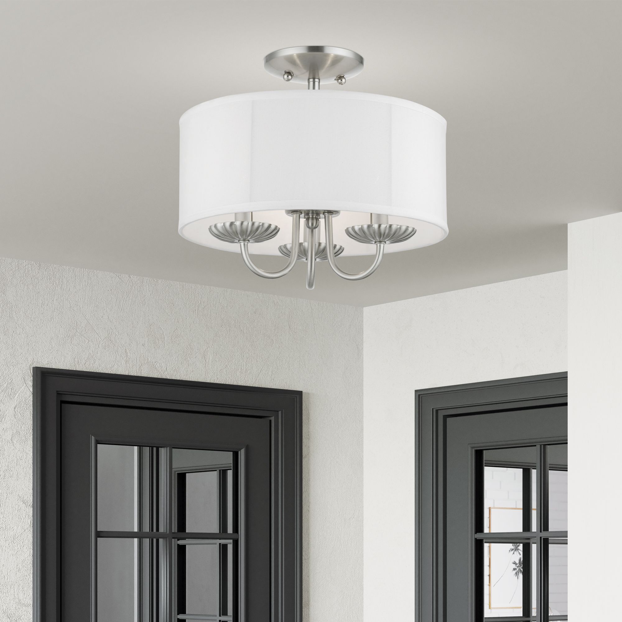 Livex Lighting Brookdale Silver Collection