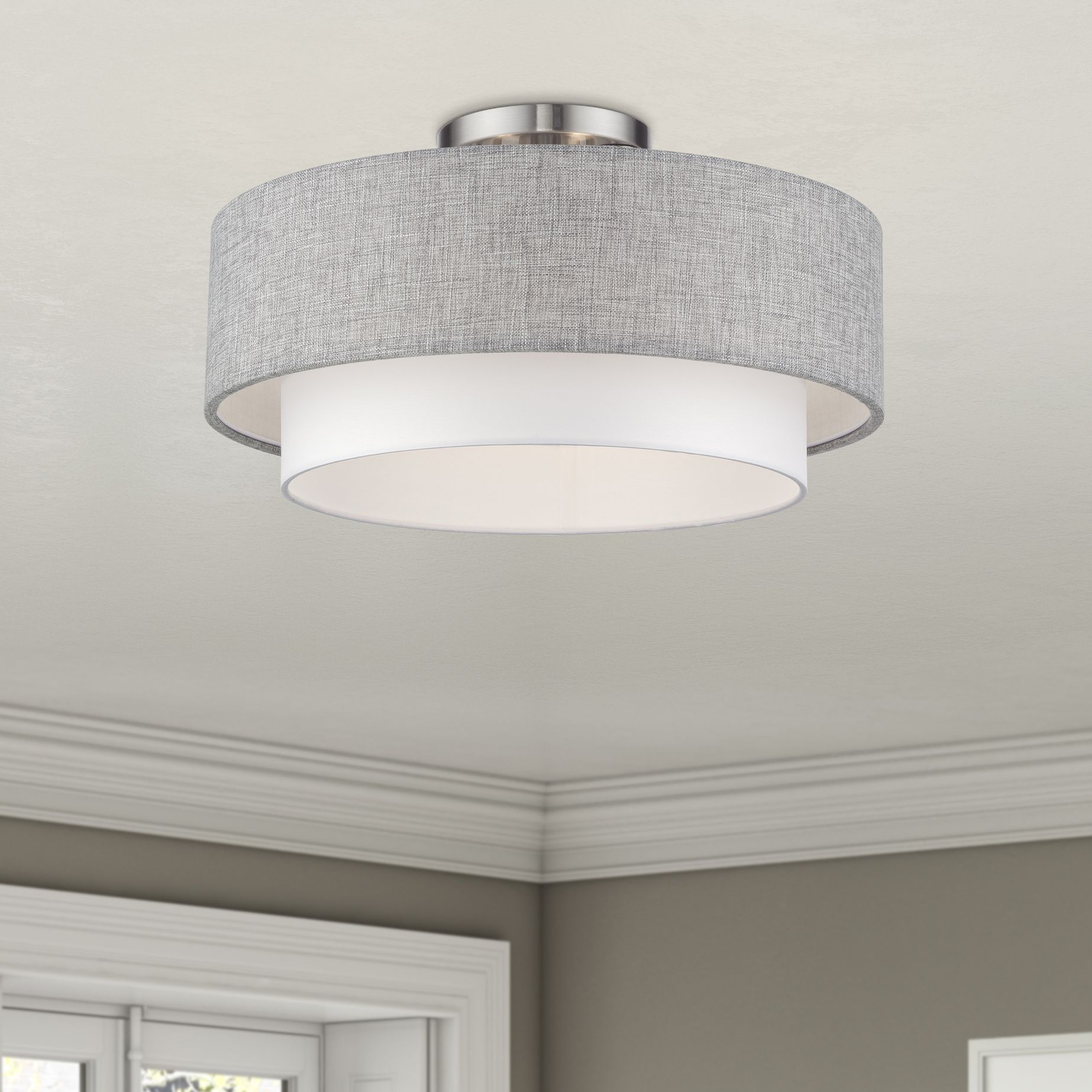 Livex Lighting Brookmeade Brushed Nickel Collection