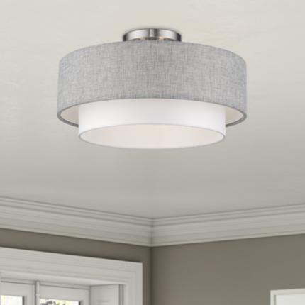 Livex Lighting Brookmeade Brushed Nickel Collection