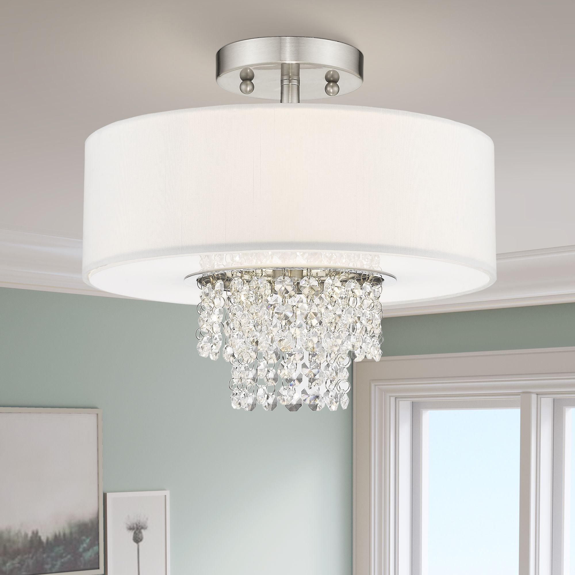 Livex Lighting Carlisle Brushed Nickel Collection