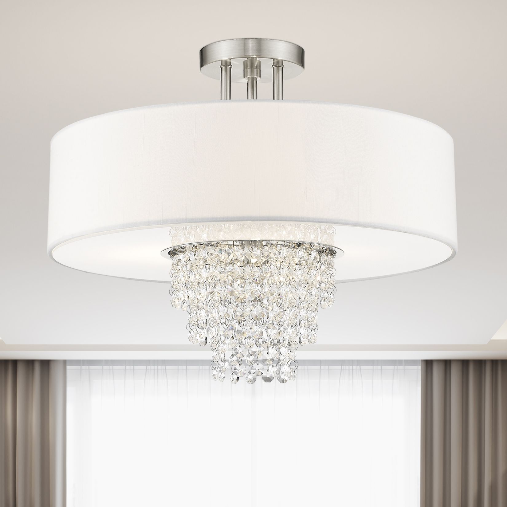 Livex Lighting Carlisle Brushed Nickel Collection