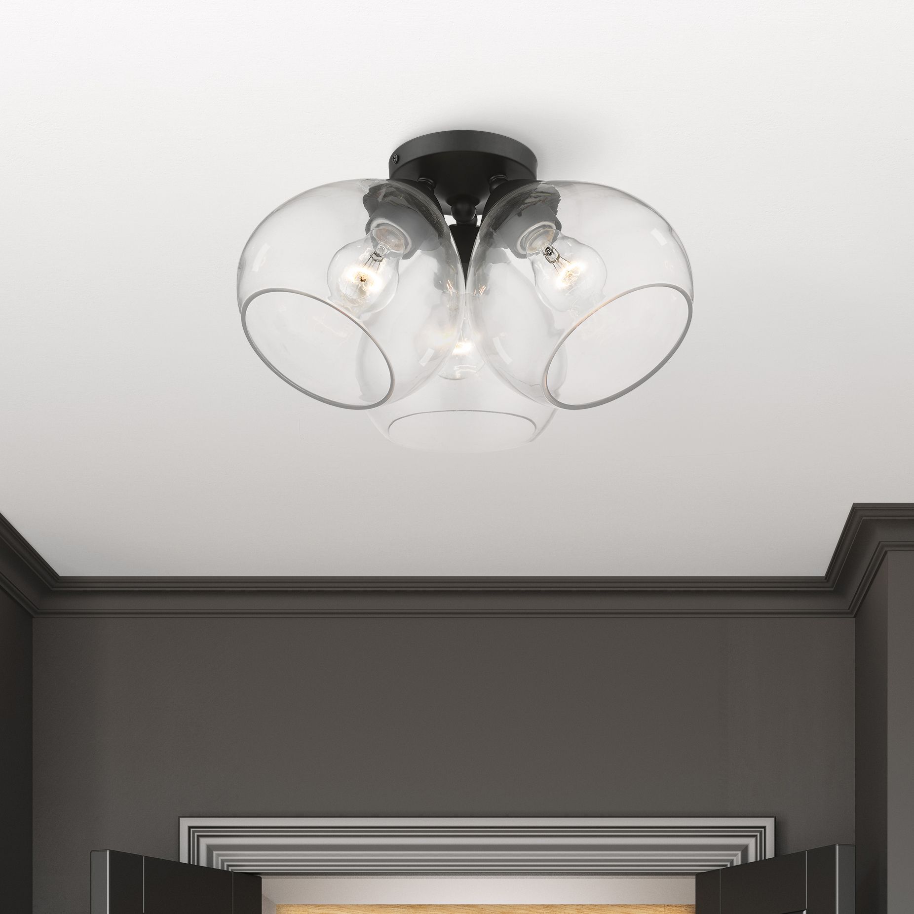 Livex Lighting Catania Black Collection