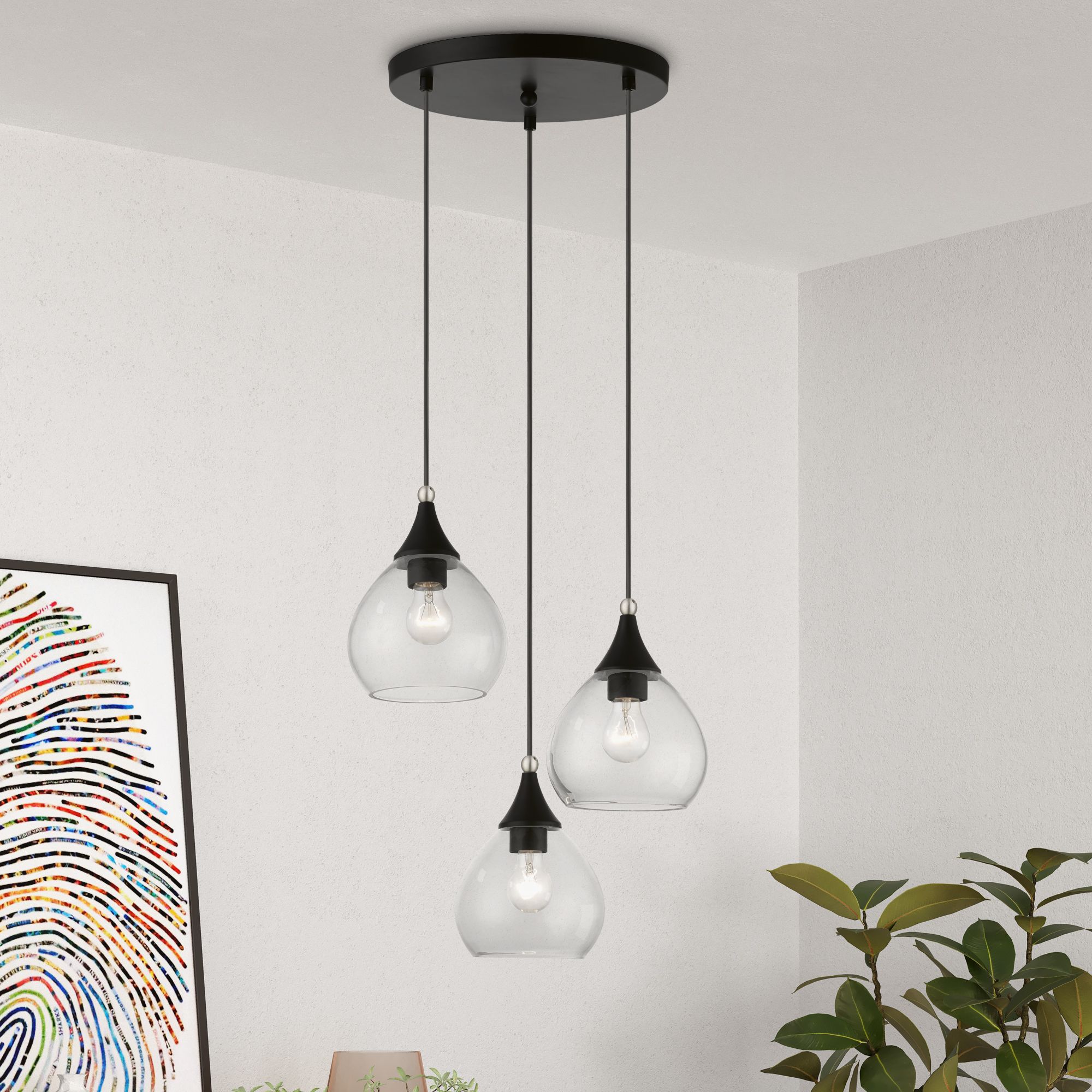 Livex Lighting Catania Black Collection