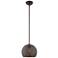 Livex Lighting Charlton 10" Wide Bronze Orb Modern Mini-Pendant