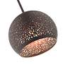 7_Livex Lighting Charlton 10" Wide Bronze Orb Modern Mini-Pendant more views