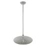 4_Livex Lighting Charlton 16" Wide Modern Orb Nordic Gray Pendant more views