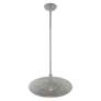 5_Livex Lighting Charlton 16" Wide Modern Orb Nordic Gray Pendant more views