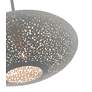 7_Livex Lighting Charlton 16" Wide Modern Orb Nordic Gray Pendant more views