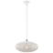 Livex Lighting Charlton 16" Wide White Orb Modern Pendant