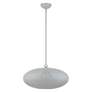 3_Livex Lighting Charlton 20" 3-Light Nordic Gray Modern Orb Pendant more views