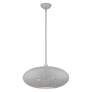 5_Livex Lighting Charlton 20" 3-Light Nordic Gray Modern Orb Pendant more views