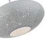 7_Livex Lighting Charlton 20" 3-Light Nordic Gray Modern Orb Pendant more views