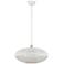 Livex Lighting Charlton 20" Wide 3-Light White Orb Modern Pendant