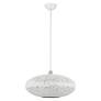 3_Livex Lighting Charlton 20" Wide 3-Light White Orb Modern Pendant more views