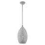 Thumbnail4 of Livex Lighting Charlton 9" Wide Nordic Gray Modern Mini-Pendant more views